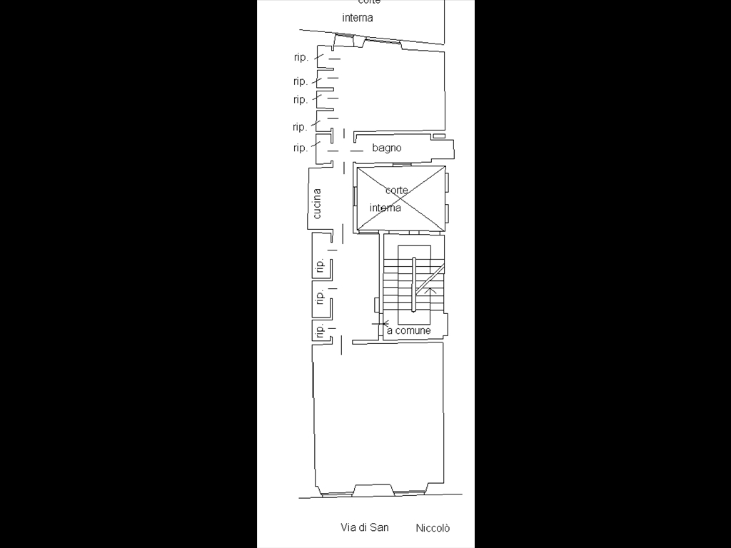 Appartamento in affitto a Firenze zona San niccolo' - immagine 19