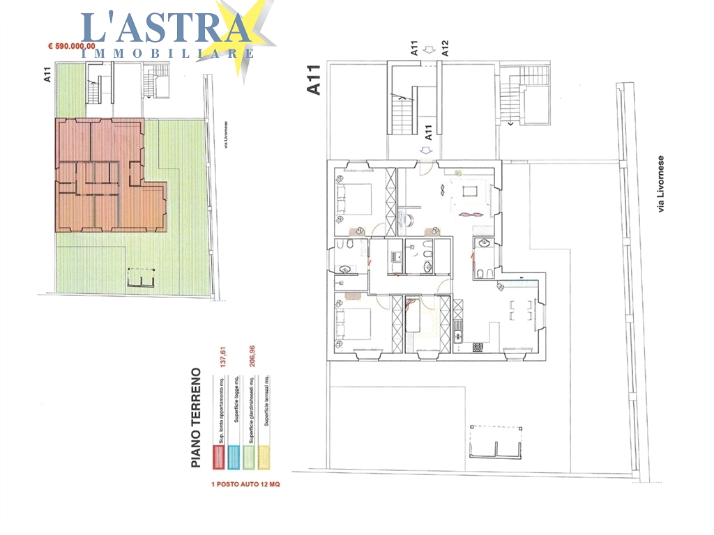 Appartamento in vendita a Lastra a signa zona Ponte a signa - anteprima 11
